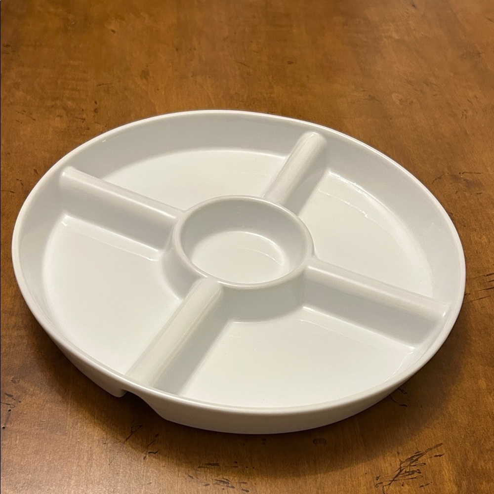 Sur La Table Divided Porcelain Dish